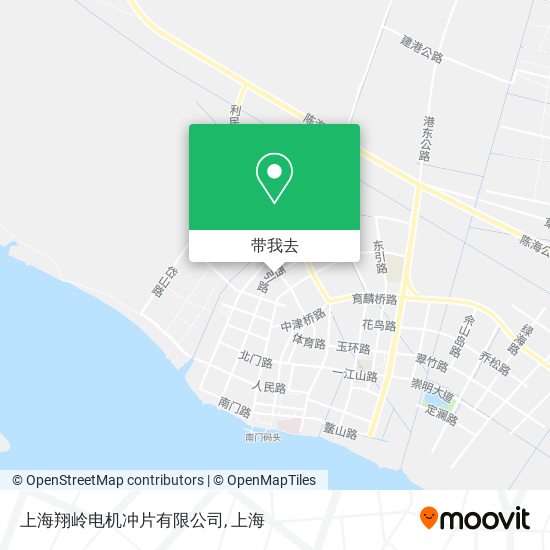 上海翔岭电机冲片有限公司地图