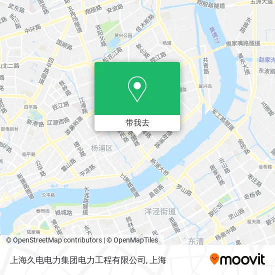 上海久电电力集团电力工程有限公司地图