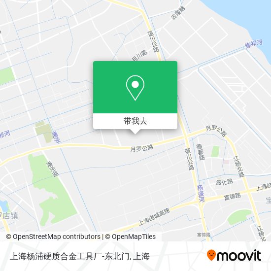 上海杨浦硬质合金工具厂-东北门地图