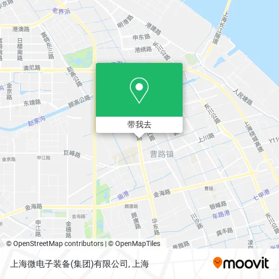 上海微电子装备(集团)有限公司地图