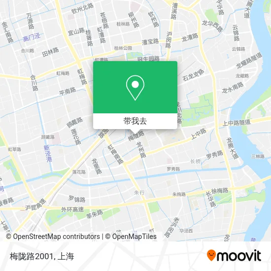 梅陇路2001地图