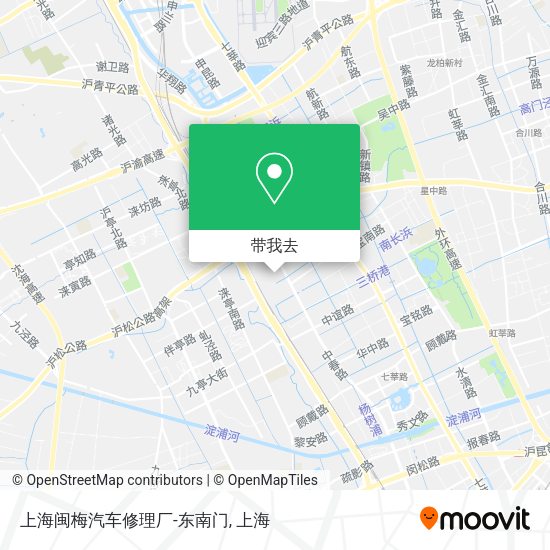 上海闽梅汽车修理厂-东南门地图
