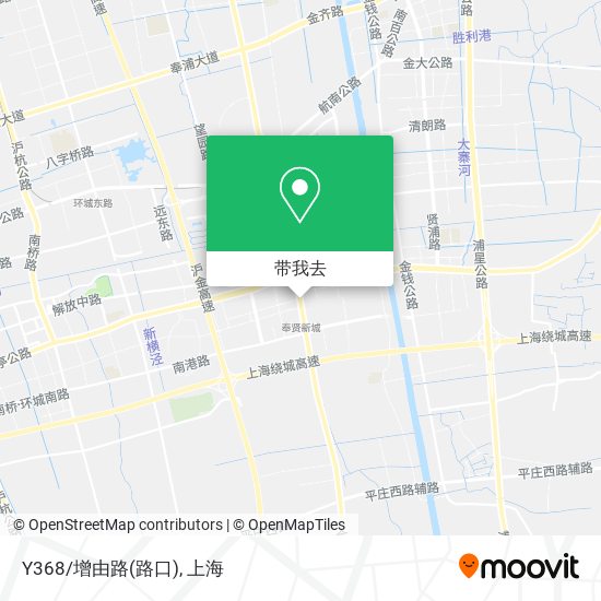 Y368/增由路(路口)地图
