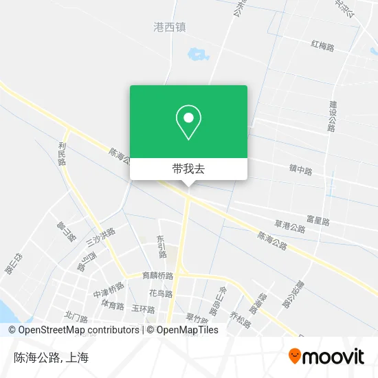 陈海公路地图