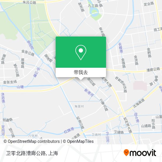 卫零北路漕廊公路地图