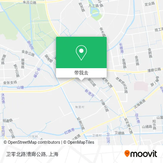 卫零北路漕廊公路地图