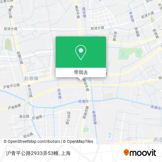 沪青平公路2933弄53幢地图