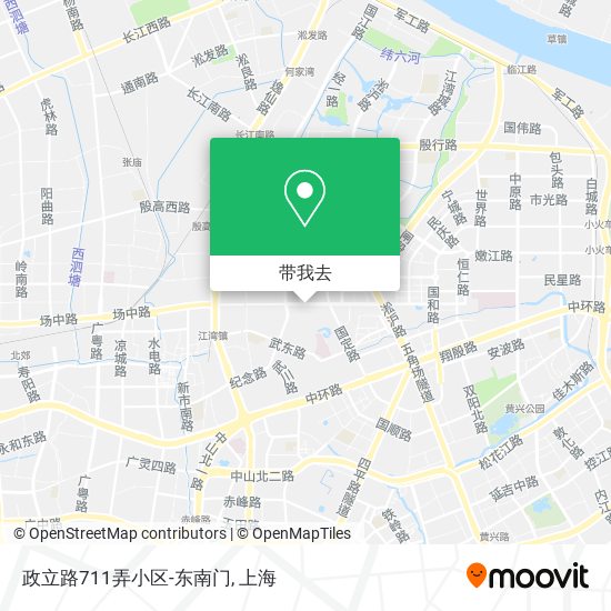 政立路711弄小区-东南门地图