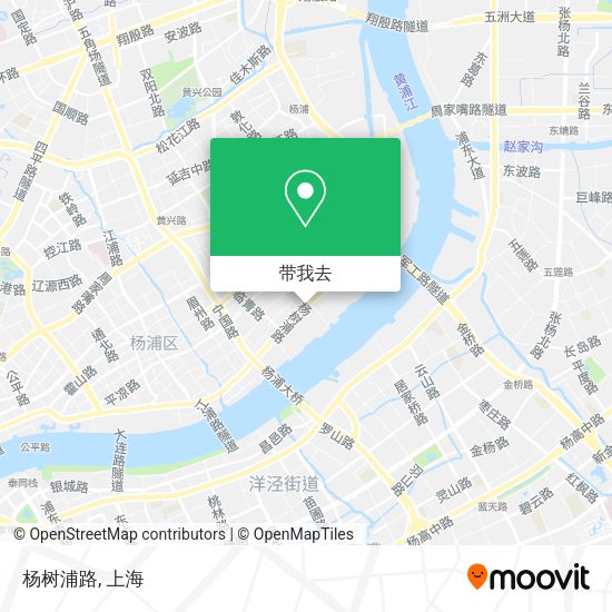 杨树浦路地图