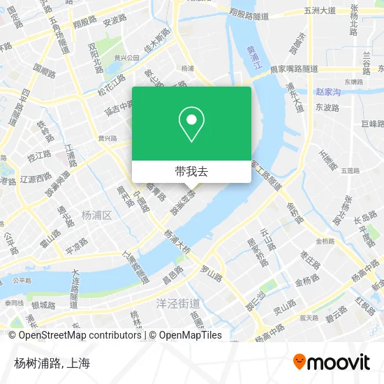 杨树浦路地图