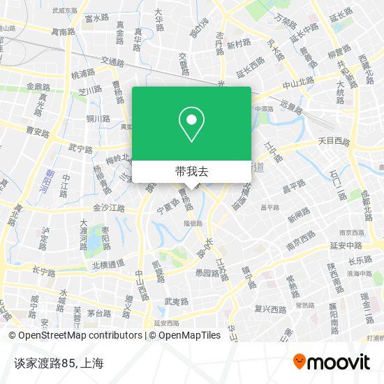 谈家渡路85地图