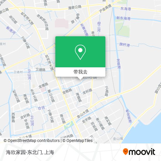 海欣家园-东北门地图