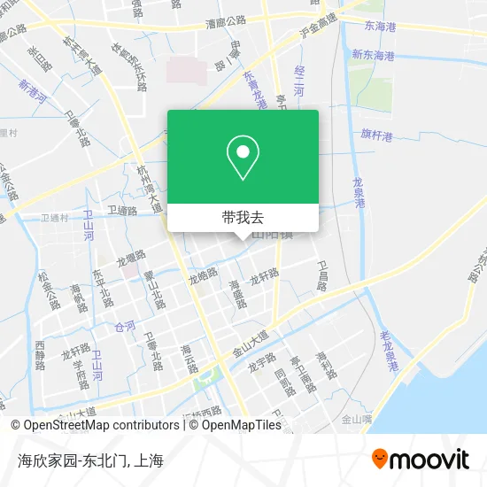 海欣家园-东北门地图