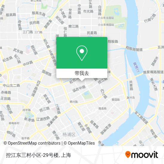 控江东三村小区-29号楼地图