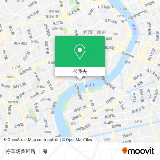 停车场鲁班路地图