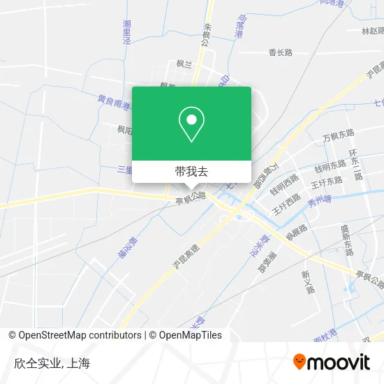 欣仝实业地图