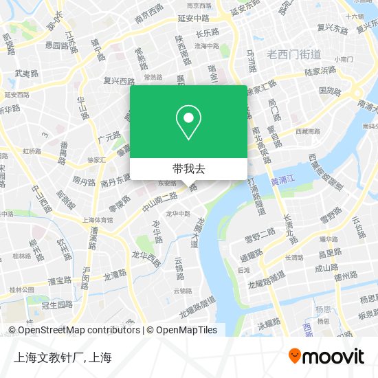上海文教针厂地图