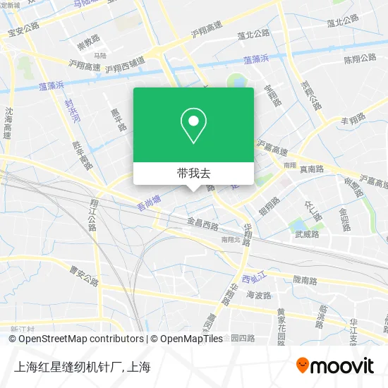 上海红星缝纫机针厂地图