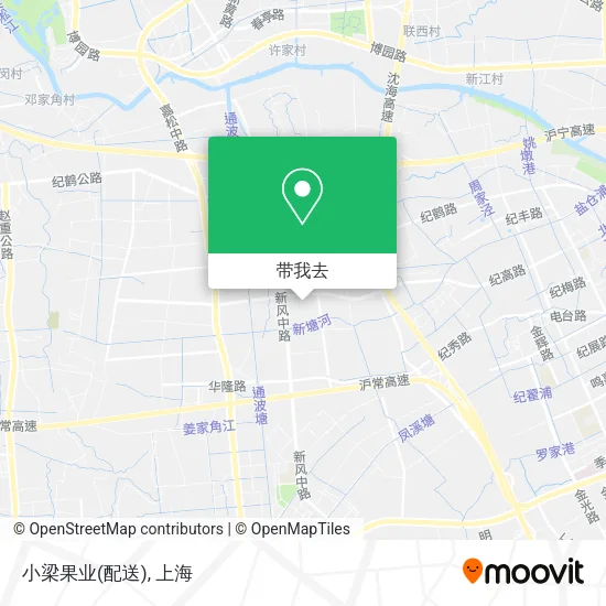 小梁果业(配送)地图