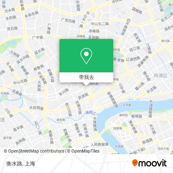 衡水路地图