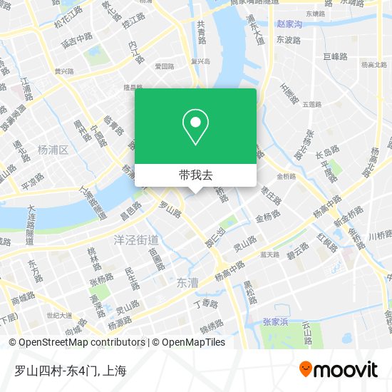 罗山四村-东4门地图