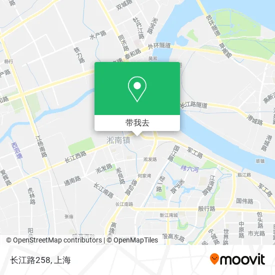 长江路258地图