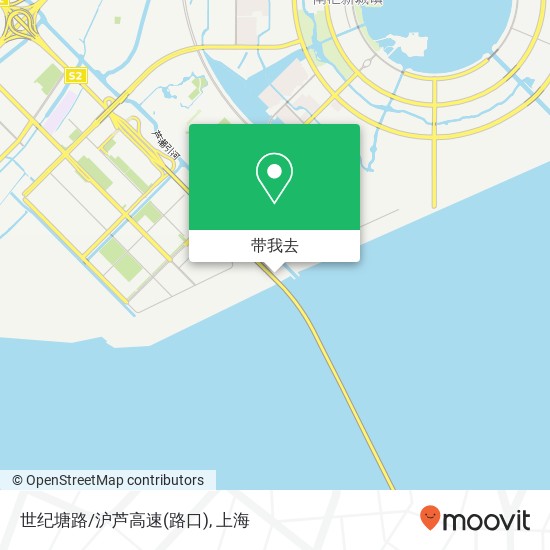世纪塘路/沪芦高速(路口)地图