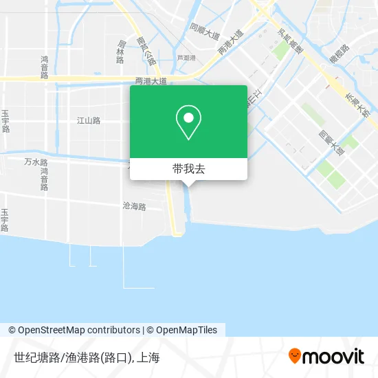 世纪塘路/渔港路(路口)地图
