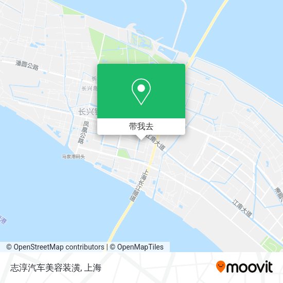 志淳汽车美容装潢地图