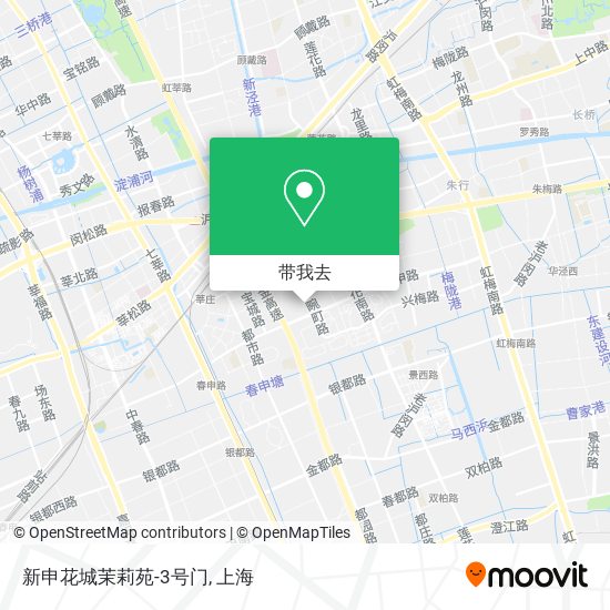 新申花城茉莉苑-3号门地图
