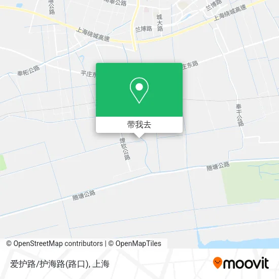 爱护路/护海路(路口)地图