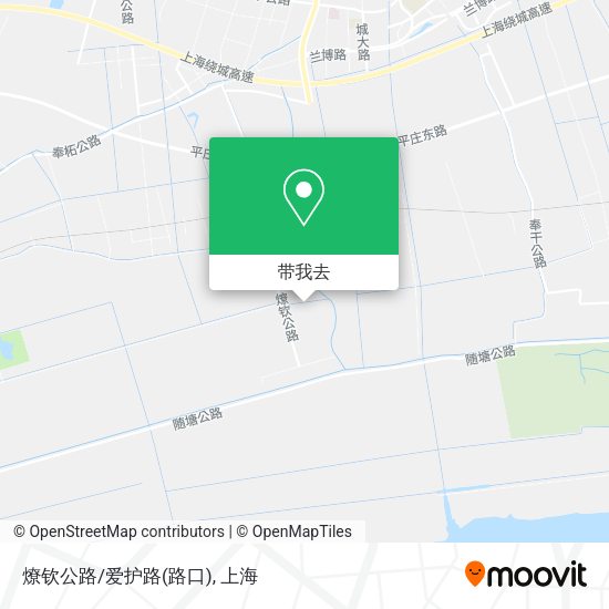 燎钦公路/爱护路(路口)地图