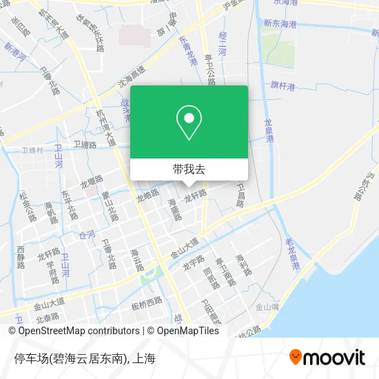 停车场(碧海云居东南)地图