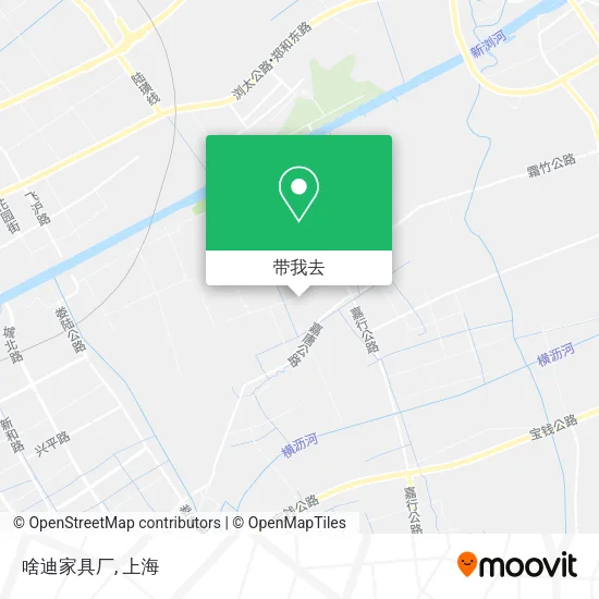 啥迪家具厂地图
