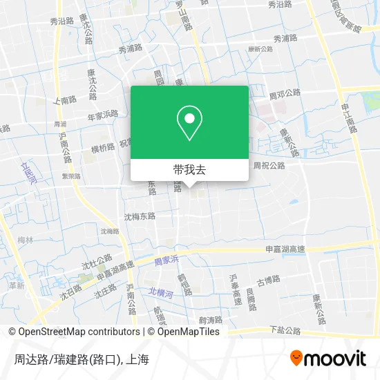 周达路/瑞建路(路口)地图