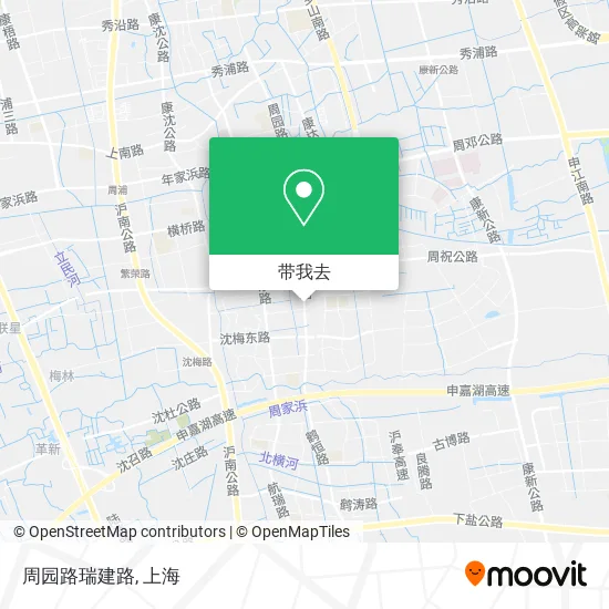 周园路瑞建路地图