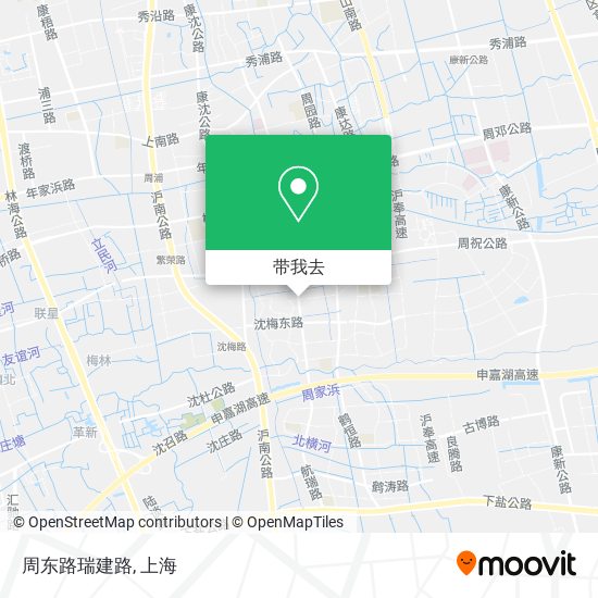 周东路瑞建路地图