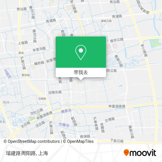 瑞建路周阳路地图