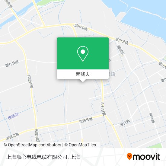 上海顺心电线电缆有限公司地图