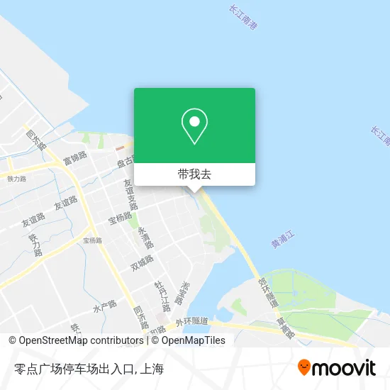 零点广场停车场出入口地图