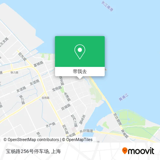 宝杨路256号停车场地图