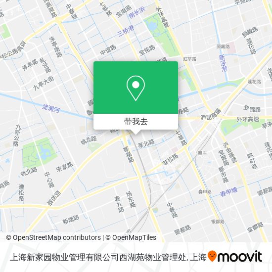 上海新家园物业管理有限公司西湖苑物业管理处地图