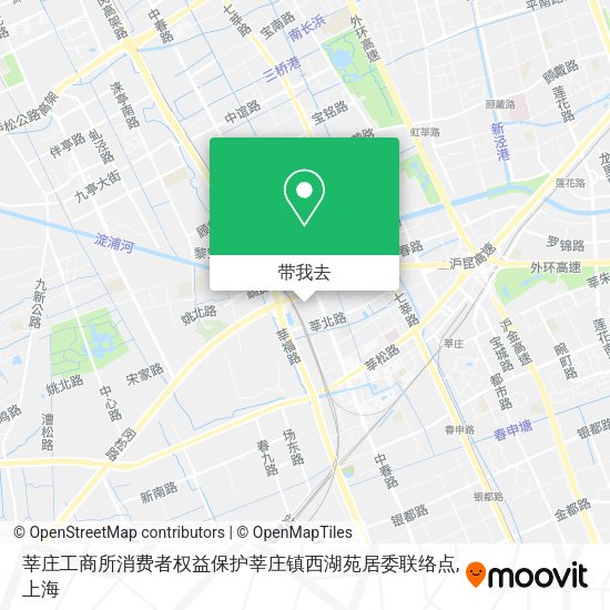 莘庄工商所消费者权益保护莘庄镇西湖苑居委联络点地图