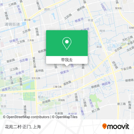 花苑二村-正门地图
