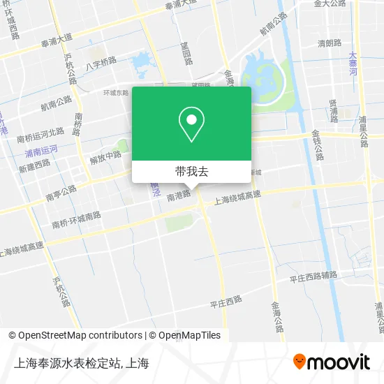 上海奉源水表检定站地图