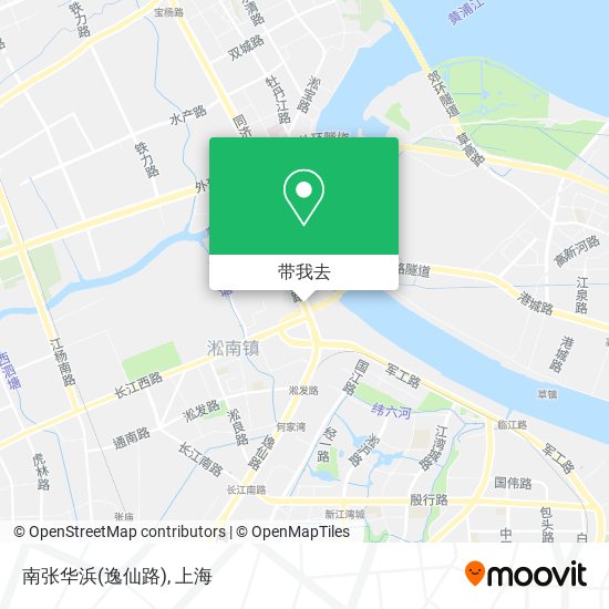 南张华浜(逸仙路)地图