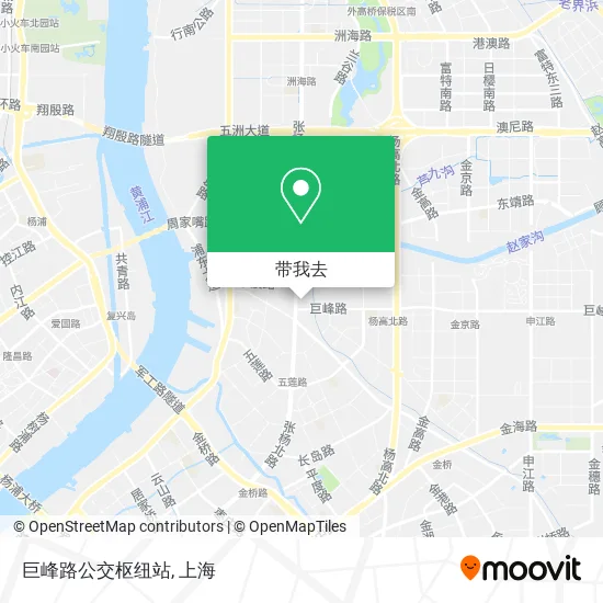 巨峰路公交枢纽站地图