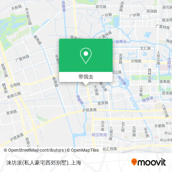 涞坊派(私人豪宅西郊别墅)地图