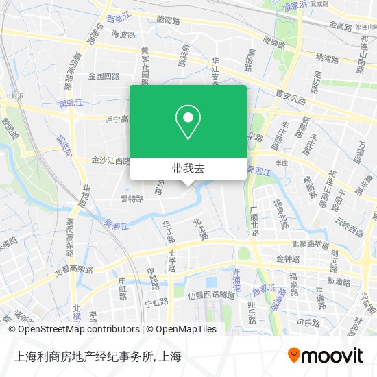 上海利商房地产经纪事务所地图
