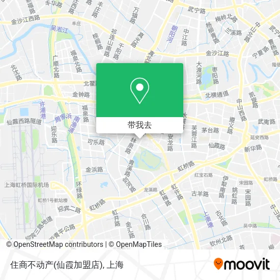 住商不动产(仙霞加盟店)地图